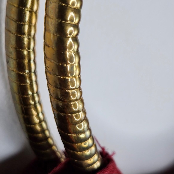 Maggi B Boho Mandela Wine and Gold 13x13” women’s Purse - Picture 5 of 11